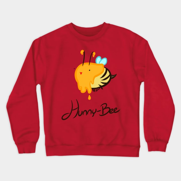 Hunny-Bee Crewneck Sweatshirt by AbaliskArt